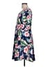 Unbranded Tropical Blue Casual Dress Size L - photo 5