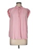 Current Air Pink Short Sleeve Blouse Size M - photo 1