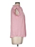 Current Air Pink Short Sleeve Blouse Size M - photo 4