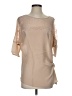 Gold Hawk Tan 3/4 Sleeve Blouse Size XS - photo 1