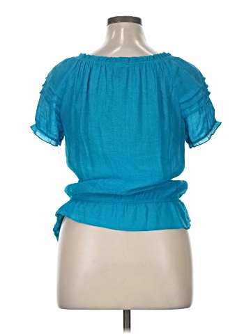 Iz Byer Short Sleeve Blouse (view 2)