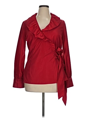 J. Peterman Long Sleeve Blouse (view 1)