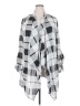 New York Laundry 100% Polyester Gray Poncho Size 3X - photo 1