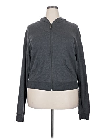 Ambiance Apparel Zip Up Hoodie (view 1)