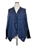 Rhonda Shear Blue Kimono Size 2X - photo 1