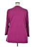 Ashley Blue Purple 3/4 Sleeve Blouse Size 3X - photo 2