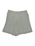 Cloud Ten 100% Polyester Chevron-herringbone Gray Shorts Size L - photo 2