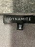 Dynamite Solid Gray Casual Dress Size S - photo 7