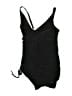 Unbranded Solid Black One Piece Swimsuit Size S (estimated) - photo 1