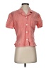 Talbots Pink Short Sleeve Blouse Size 4 - photo 1