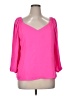 Vince Camuto 100% Polyester Pink 3/4 Sleeve Blouse Size XL - photo 1