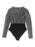 Shein Silver Bodysuit Size 4 - photo 2