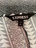Express Print Silver Casual Dress Size S - photo 7