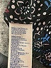 Rebecca Minkoff 100% Polyester Animal Print Black Long Sleeve Blouse Size XS - photo 8