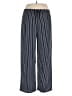 basic equipment 100% Polyester Stripes Blue Casual Pants Size M - photo 1