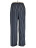 basic equipment 100% Polyester Stripes Blue Casual Pants Size M - photo 2