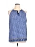 Renuar Blue Sleeveless Blouse Size XL - photo 1