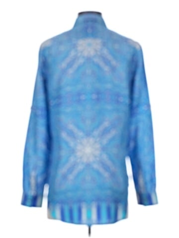 Robert Graham Long Sleeve Silk Top (view 2)