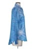Robert Graham 100% Silk Blue Long Sleeve Silk Top Size S - photo 4