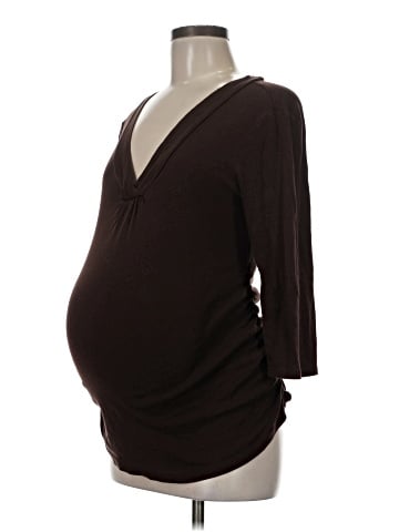 Oh Baby By Motherhood 3/4 Sleeve Top (view 1)