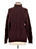 Express Burgundy Turtleneck Sweater Size M - photo 1