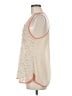 Ginger G. Ivory Sleeveless Blouse Size M - photo 5