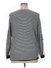 Blue Les Copains Stripes Gray Pullover Sweater Size EU 46 / US 16 - photo 2
