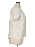 Torrid 100% Rayon Ivory Short Sleeve Blouse Size 1X Plus (1) - photo 4