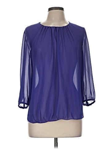 DKNYC 3/4 Sleeve Blouse (view 1)