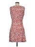 J. McLaughlin Tweed Red Blue Cocktail Dress Size M - photo 2