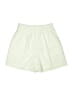 Famulily 100% Polyester Solid Ivory Shorts Size S - photo 2