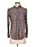 J.Crew Plaid Gray Long Sleeve Button-Down Shirt Size 2 - photo 1