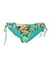 Unbranded Tropical Teal Blue Swimsuit Bottoms Size M (estimated) - photo 1
