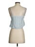 Shein Blue Sleeveless Blouse Size 4 - photo 2