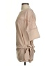Gold Hawk Tan Short Sleeve Blouse Size S - photo 5