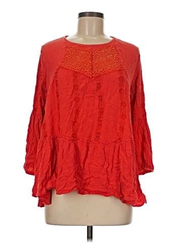 Adiva 3/4 Sleeve Blouse (view 1)