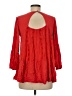 Adiva Red 3/4 Sleeve Blouse Size M - photo 2