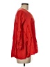 Adiva Red 3/4 Sleeve Blouse Size M - photo 4