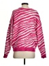 Slate & Willow Animal Print Pink Pullover Sweater Size XS - photo 2