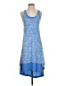 Mod-O-Doc Paisley Blue Casual Dress Size XS (0) - photo 1