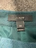 J.Crew 100% Wool Solid Teal Wool Skirt Size 00 - photo 5