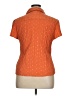 East5th Orange Short Sleeve Blouse Size XL - photo 2