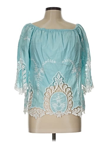 Cynthia Rowley 3/4 Sleeve Blouse (view 1)