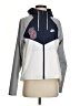 Nike 100% Polyester Color Block Gray Track Jacket Size S (estimated) - photo 1