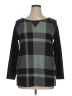 Jade by Jane Plaid Black Pullover Sweater Size XL - photo 1