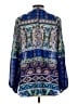 Hale Bob Blue Long Sleeve Blouse Size L - photo 2