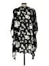 bryn WALKER 100% Polyester Black Poncho Size L - photo 2