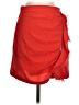 About Us 100% Polyester Red Casual Skirt Size S - photo 1