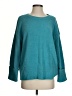Unbranded 100% Polyester Solid Teal Pullover Sweater Size XS - photo 1