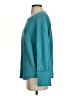 Unbranded 100% Polyester Solid Teal Pullover Sweater Size XS - photo 5